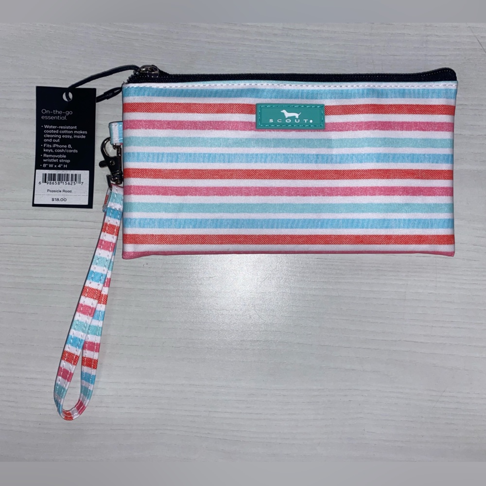 Popsicle road wristlet